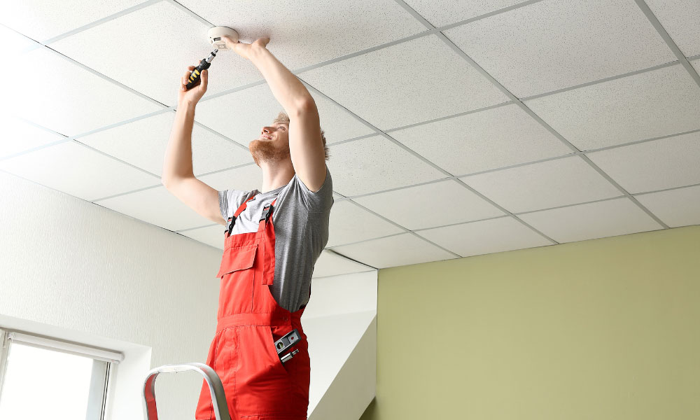 Fire alarm servicing