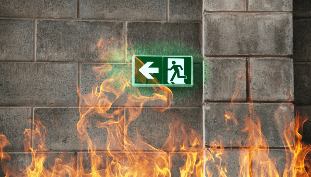 Fire and exit